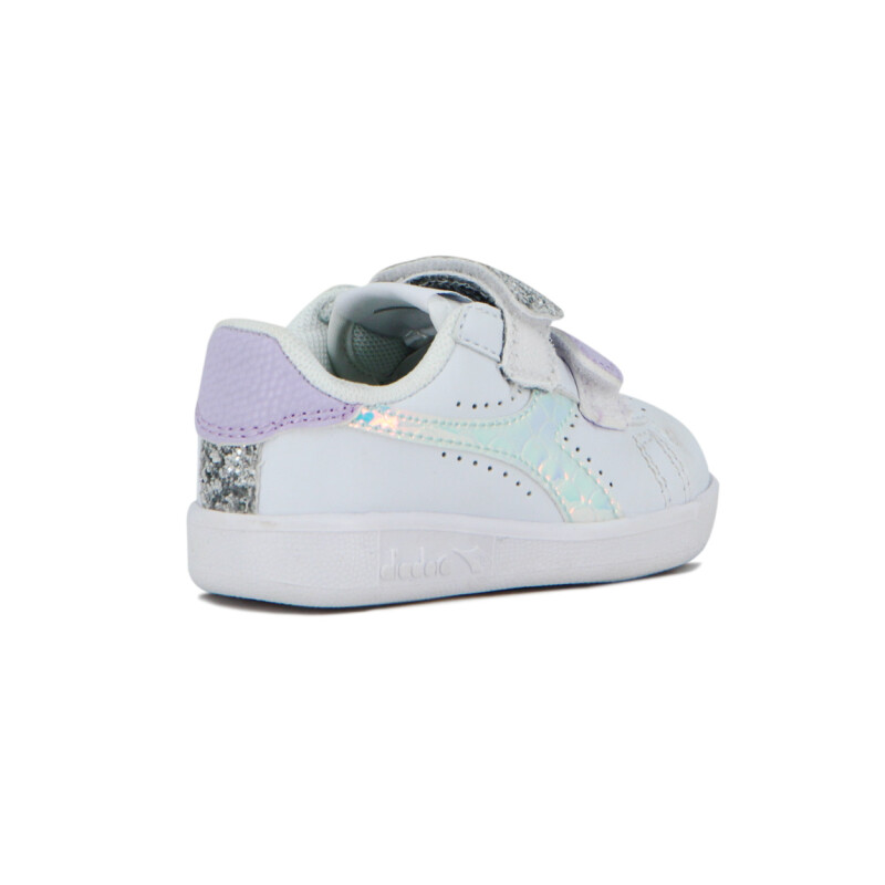 Diadora Knock On Lifestyle Niños Blanco-lila Blanco-lila