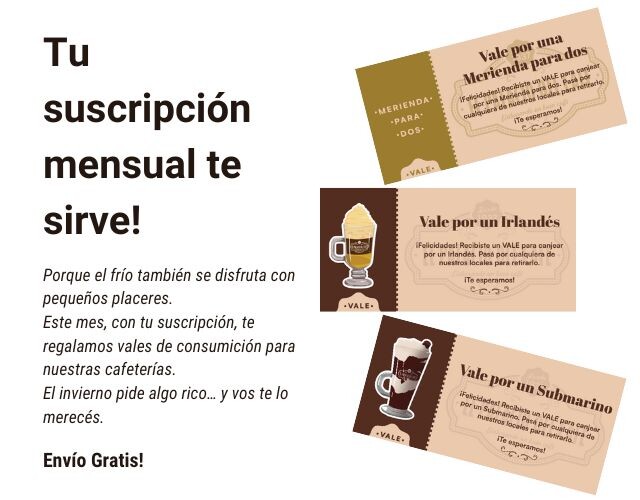 Suscripciones detalles