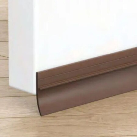 Burlete Zocalo en PVC para Puerta Adhesivo 100cm Burlete Zocalo en PVC para Puerta Adhesivo 100cm