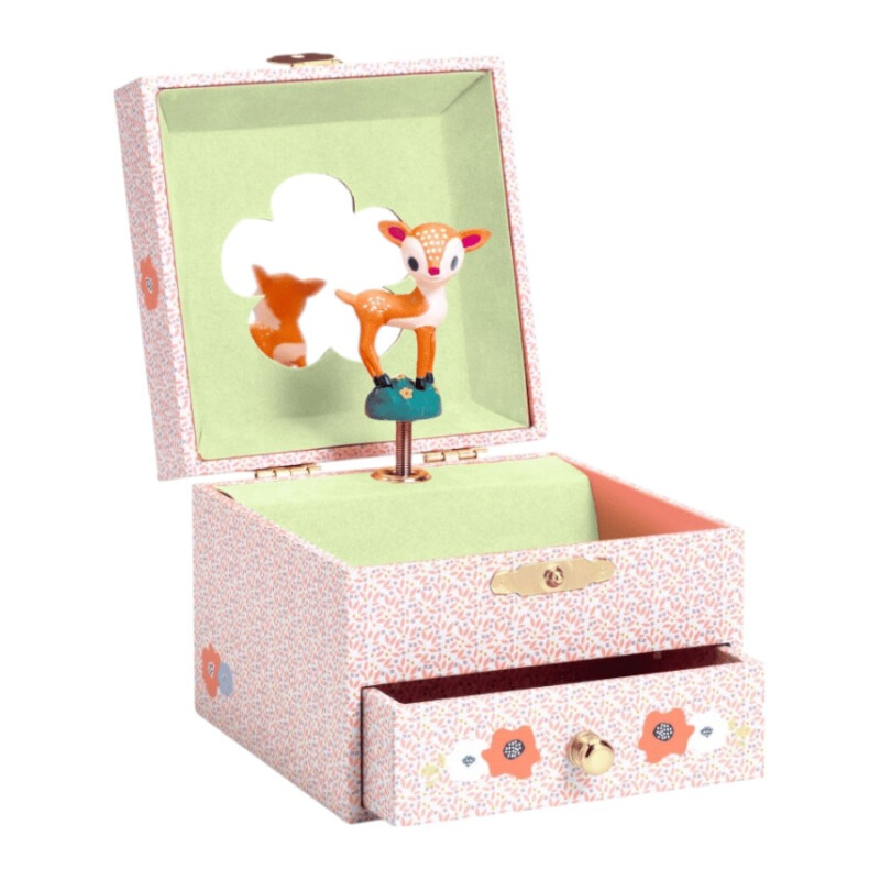 Caja musical infantil Bambi - Alhajero Djeco Caja musical infantil Bambi - Alhajero Djeco