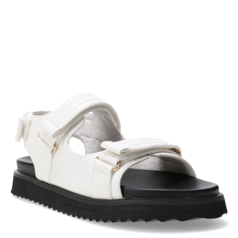 Sandalias de Niña MINI Miss Carol KATALLA con velcro Blanco