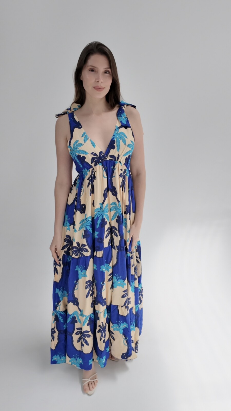 Vestido Bora Bora Azul