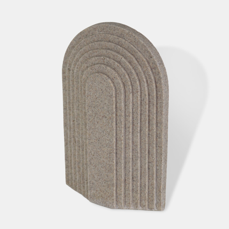 FIGURA CERAMICA BEIGE COMB 13X5.50X20CM Unica