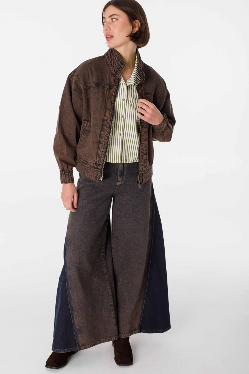 Campera Grunge Chocolate