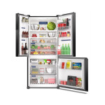 Heladera Electrolux Multidoor Inverter No Frost 633 Lts Black + Freidora de Aire Electrolux 3L EAF05 ¡De Regalo!