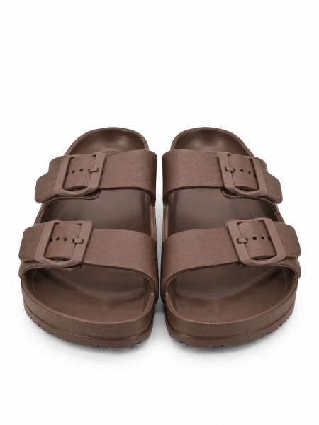 SANDALIA BERTA CHOCOLATE