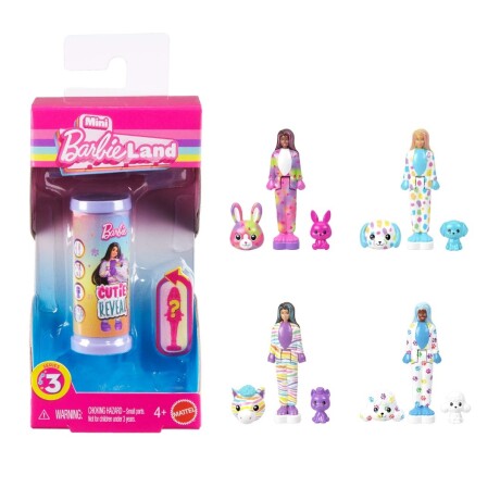 Muñeca Barbie Minibarbieland Reveal Serie 3 001