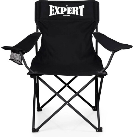 Silla Capitan Plegable Camping Pesca Resistente pvaso Negro