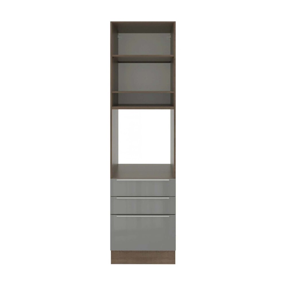 ARMARIO DE COCINA 60 CM MDP GRIS LUX