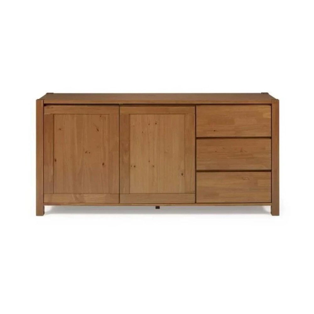 APARADOR/CRISTALERO MADERA MARRON TOLEDO