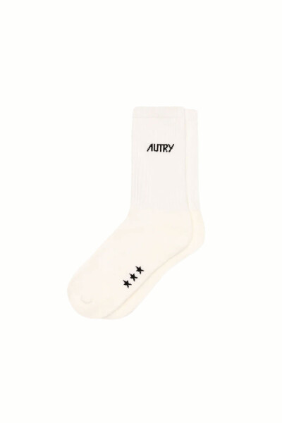 SOCKS MAIN UNIC STARS BLACK/WH Negro