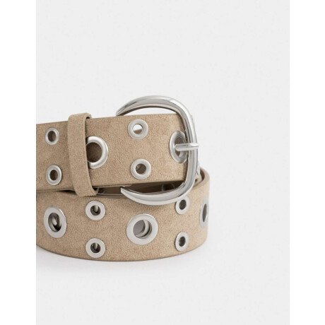 Cinturones y Fajas Blanco Crudo