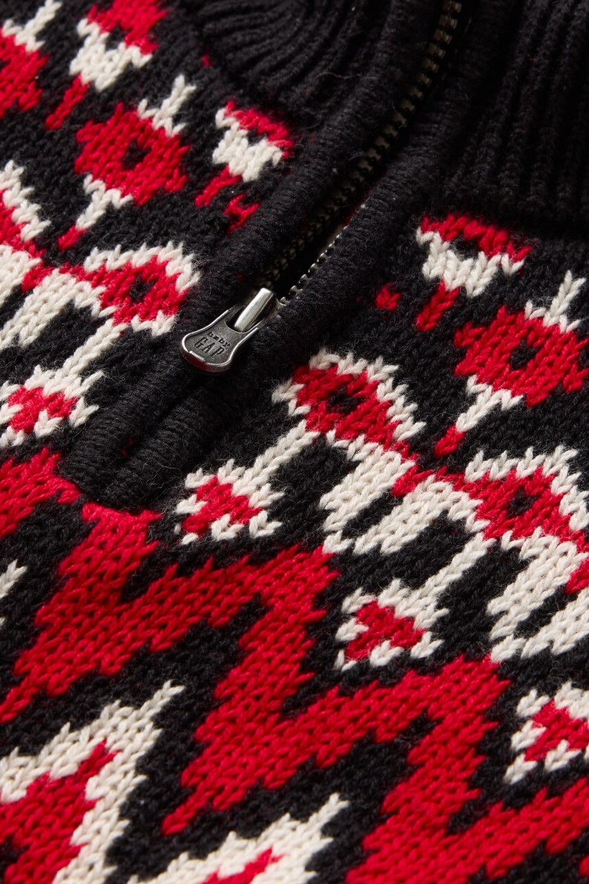 Buzo Medio Cierre Fair Isle Toddler Niño Multi Fairisle