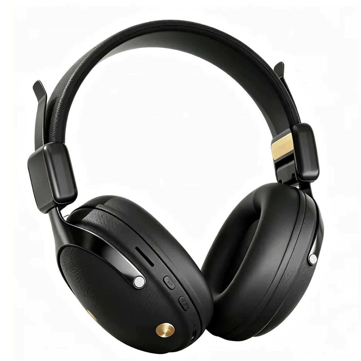 Auriculares bluetooth con radio negro 