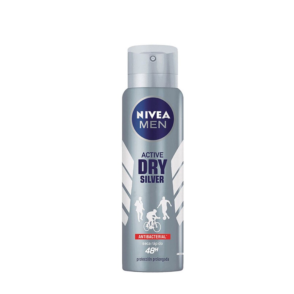 NIVEA DEO SPRAY SILVER FOR MEN PROTECT F única