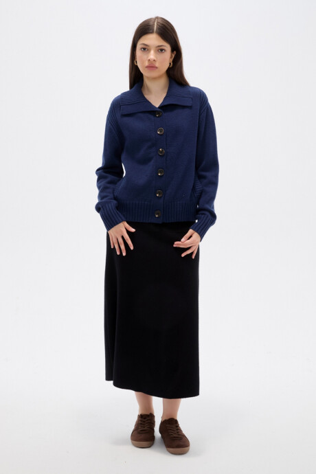 Cardigan Gardi Azul Marino
