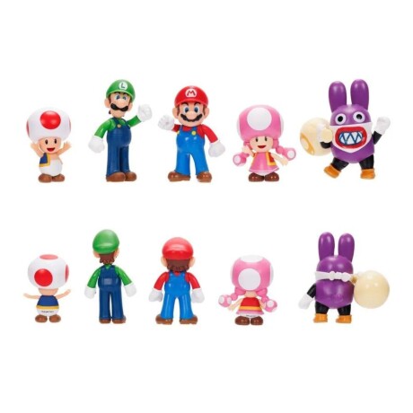 Set X5 Figuras Super Mario 001