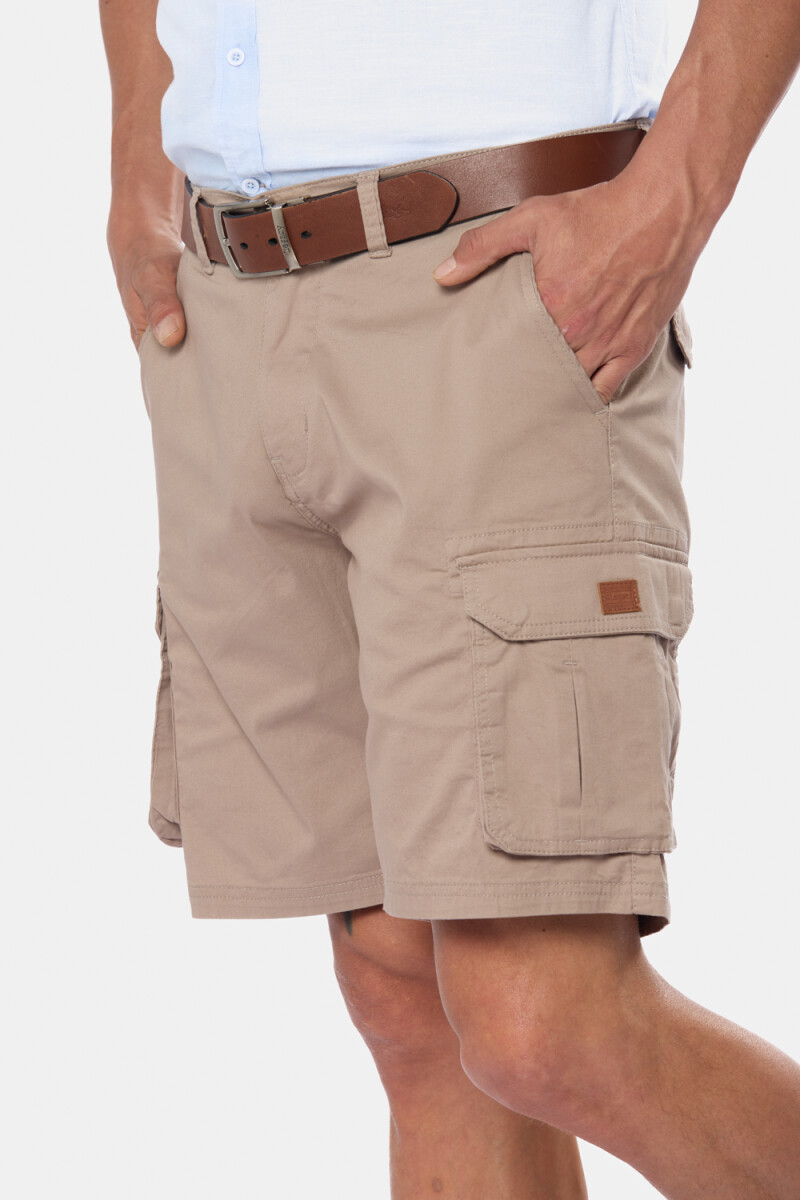 BERMUDA CARGO - Beige 