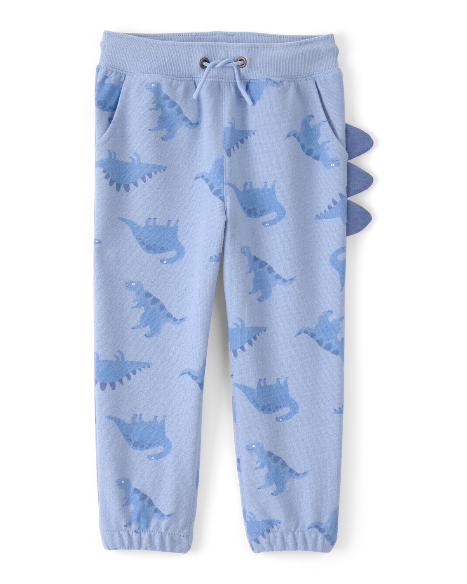 Pantalón deportivo de algodón, azul, diseño dinos Sin color