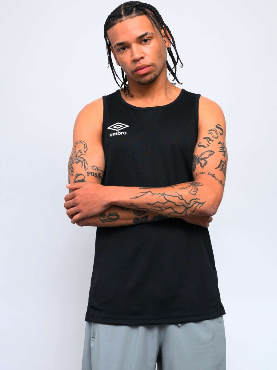 Remera Musculosa Bolt de Hombre - Negro 