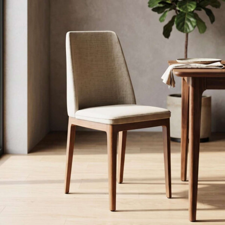 Silla de Comedor City Li­nea Manhattan Lino/Natural