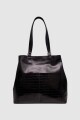 Cartera Regina Negro con Crocco Negro