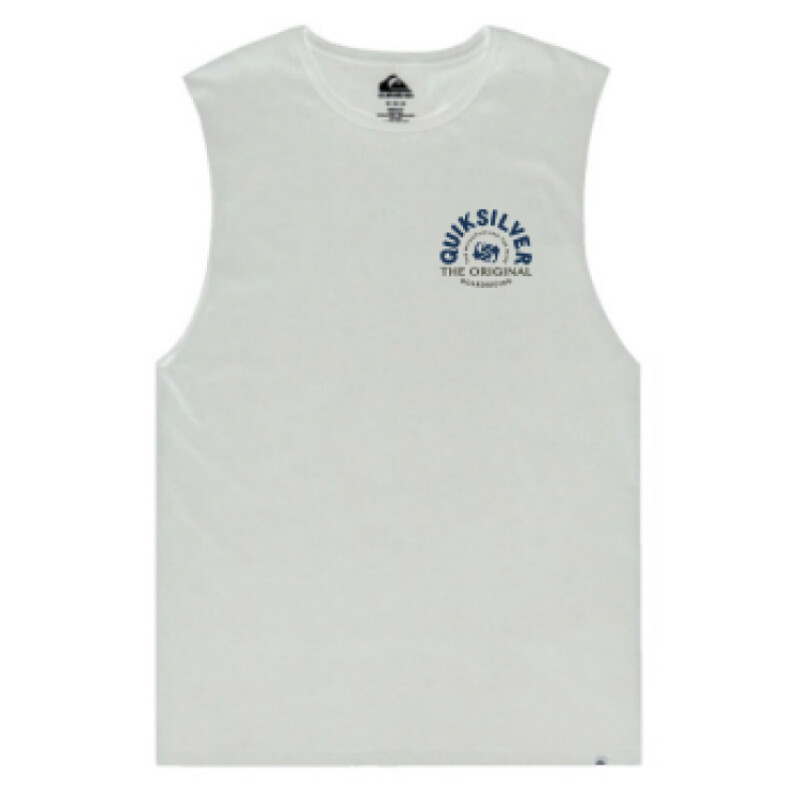 Musculosa Quiksilver Summer Road - Blanco Musculosa Quiksilver Summer Road - Blanco