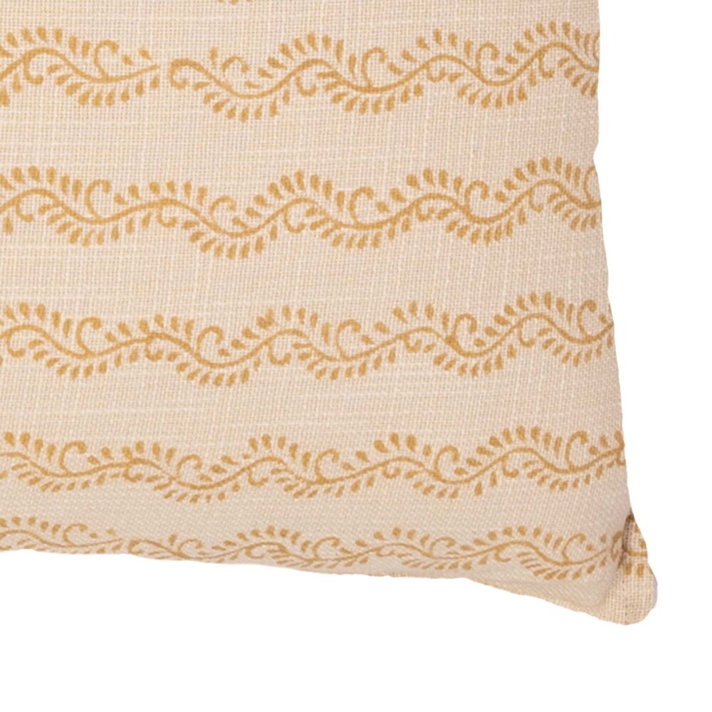 ALMOHADÓN TERUEL 45*45 ALGODON BEIGE/MARRÓN