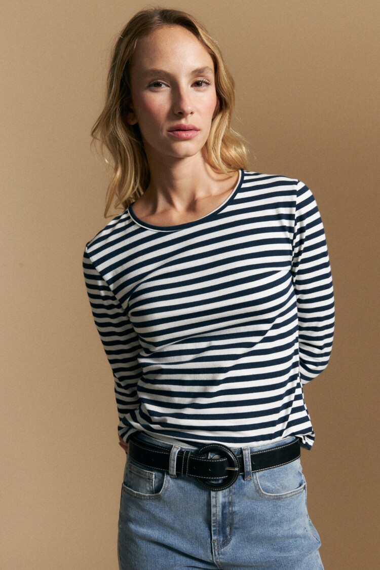 REMERA SABINA Azul Marino