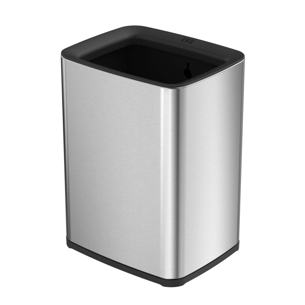 PAPELERA ACERO-INOXIDABLE GRIS EK9022MMT-7L