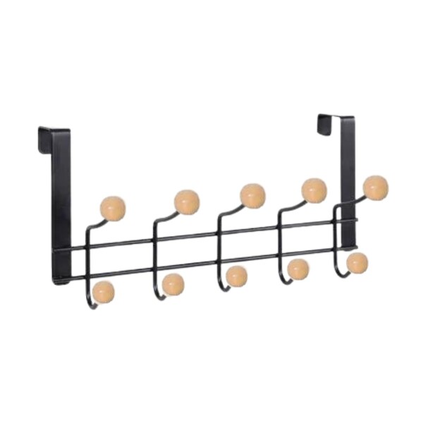 Perchero Para Puerta Organizador Moderno Acero Y Puntas Madera Percha Ropa 10 Ganchos Imback Perchero Para Puerta Organizador Moderno Acero Y Puntas Madera Percha Ropa 10 Ganchos Imback