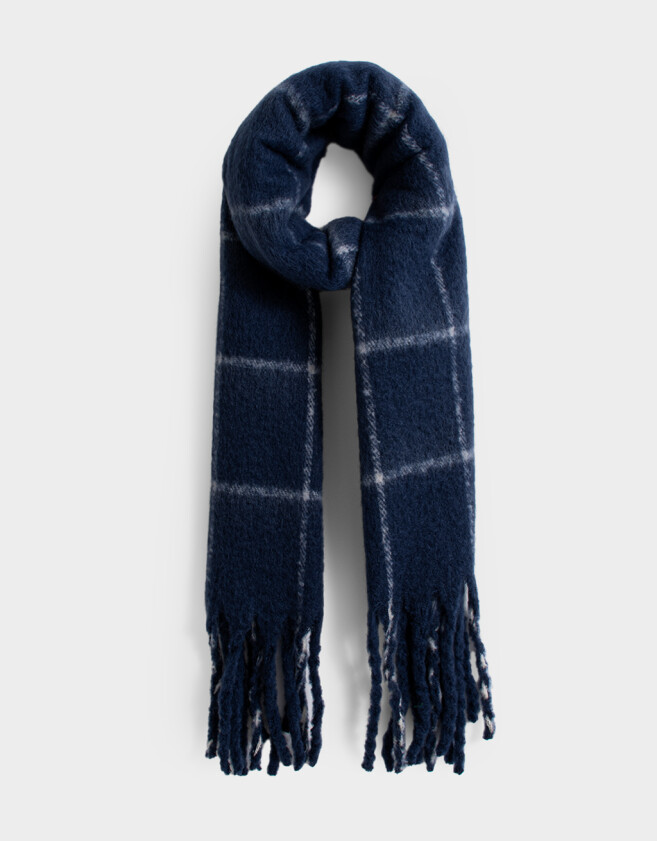 Bufandas Estampados Bufanda Tejida Cuadrillé - Estampado Rayas