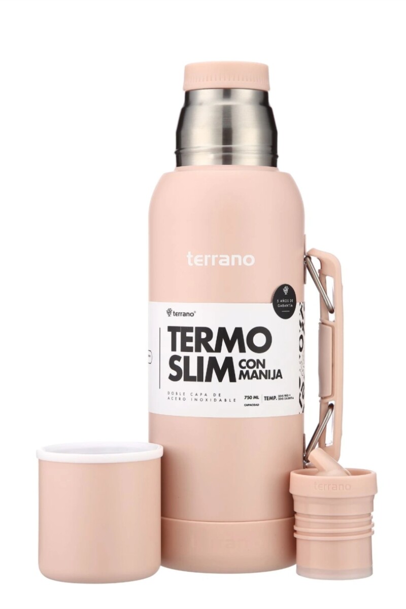 TERRANO TERMO NEW SLIM C/MANIJA+BOTA Rosa