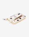 Ficheros Zip Round Billetera Fichero Estampado - Estampado Flores
