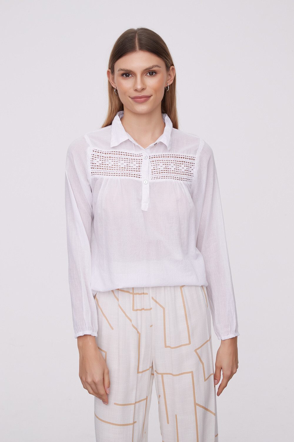 Blusa Endexa Blanco