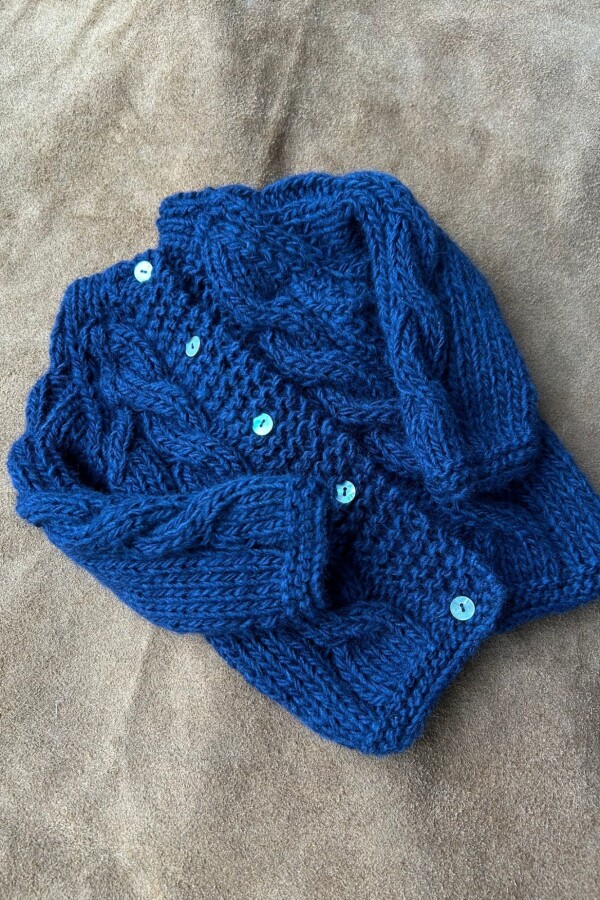 Saco New Born Azul