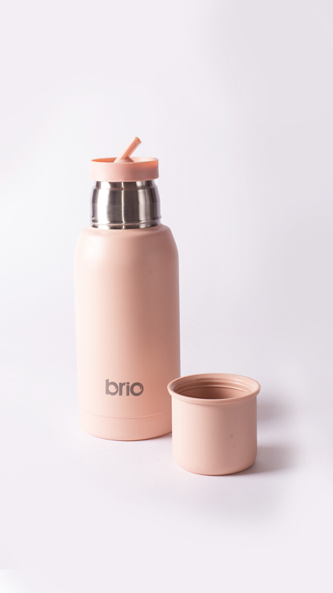 Termo Acero Inox 750 Ml brio Con Pico Cebador - Rosa 