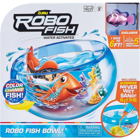 Robo Alive Robo Fish Swim n Fish Bowl Robo Alive Robo Fish Swim n Fish Bowl