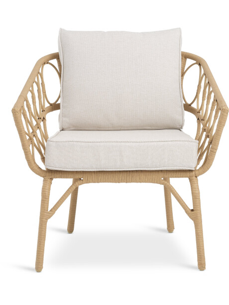 Sillón de exterior JENNUM natural Sillón de exterior JENNUM natural