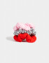 Gomitas Infantiles Licencias Set De Scrunchies "hello Kitty" - Combinacion Multicolor