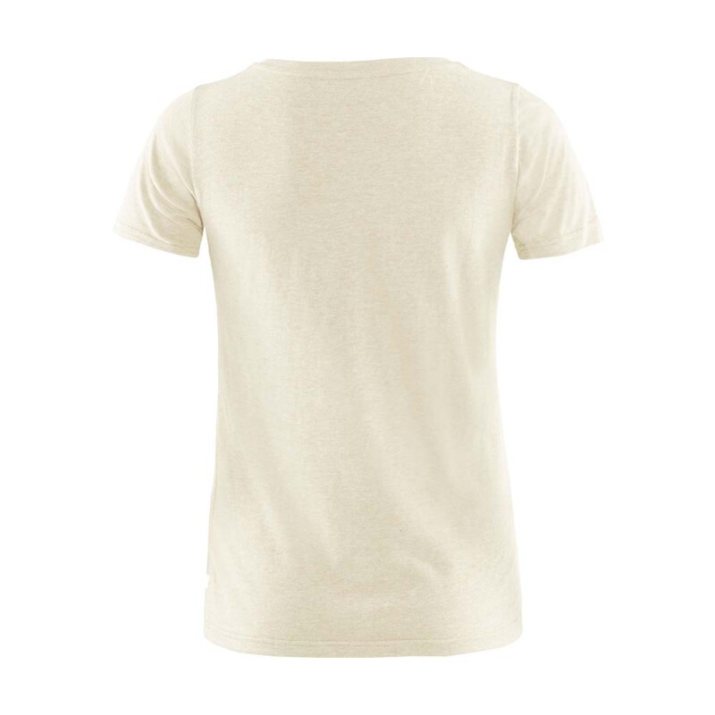 Polo Fjallraven 1960 Logo Mujer Chalk White