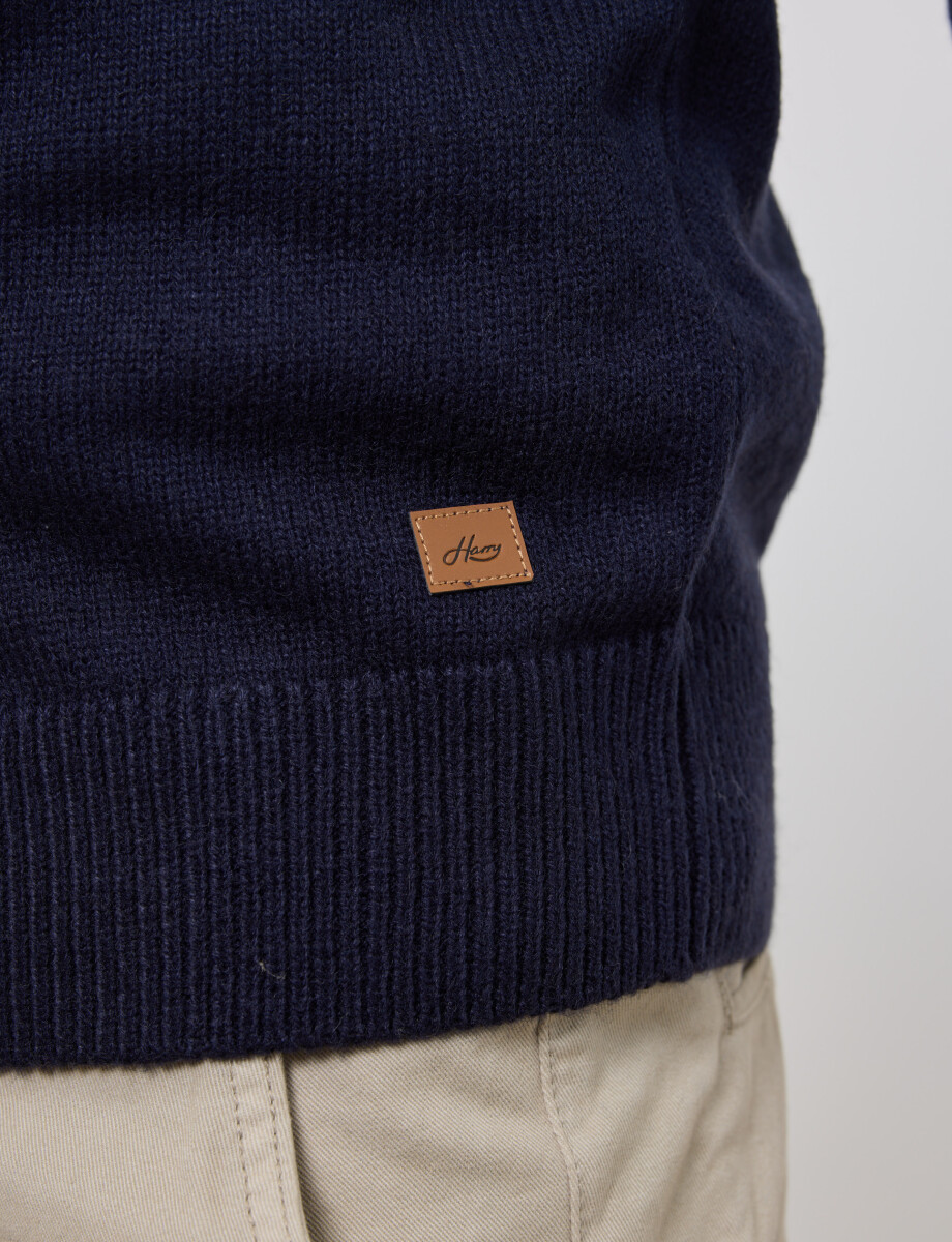 470660 SWEATER HARRY Azul Oscuro