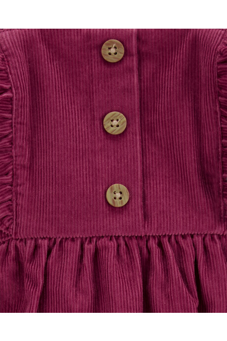 Set tres piezas, jumper de pana, remera y medias de algodón Sin color