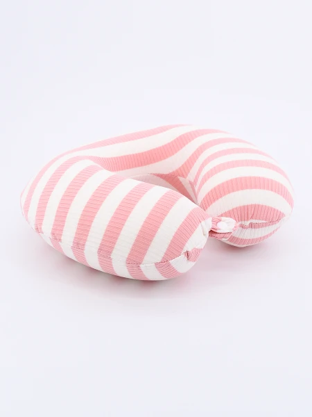 ALMOHADA DE VIAJE DE MEMORIA ROSADO