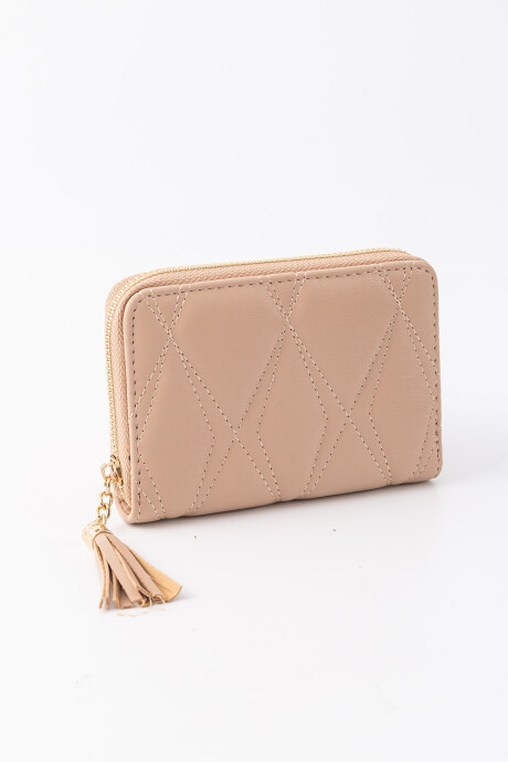 Billetera Beige