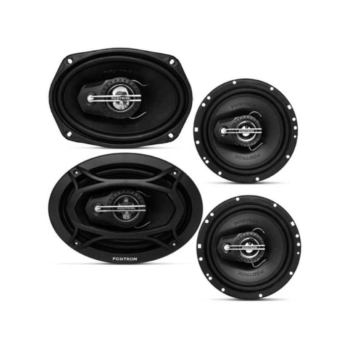 Juego De 4 Parlantes Auto - Positron Atp6960P 6 Y 6X9 
