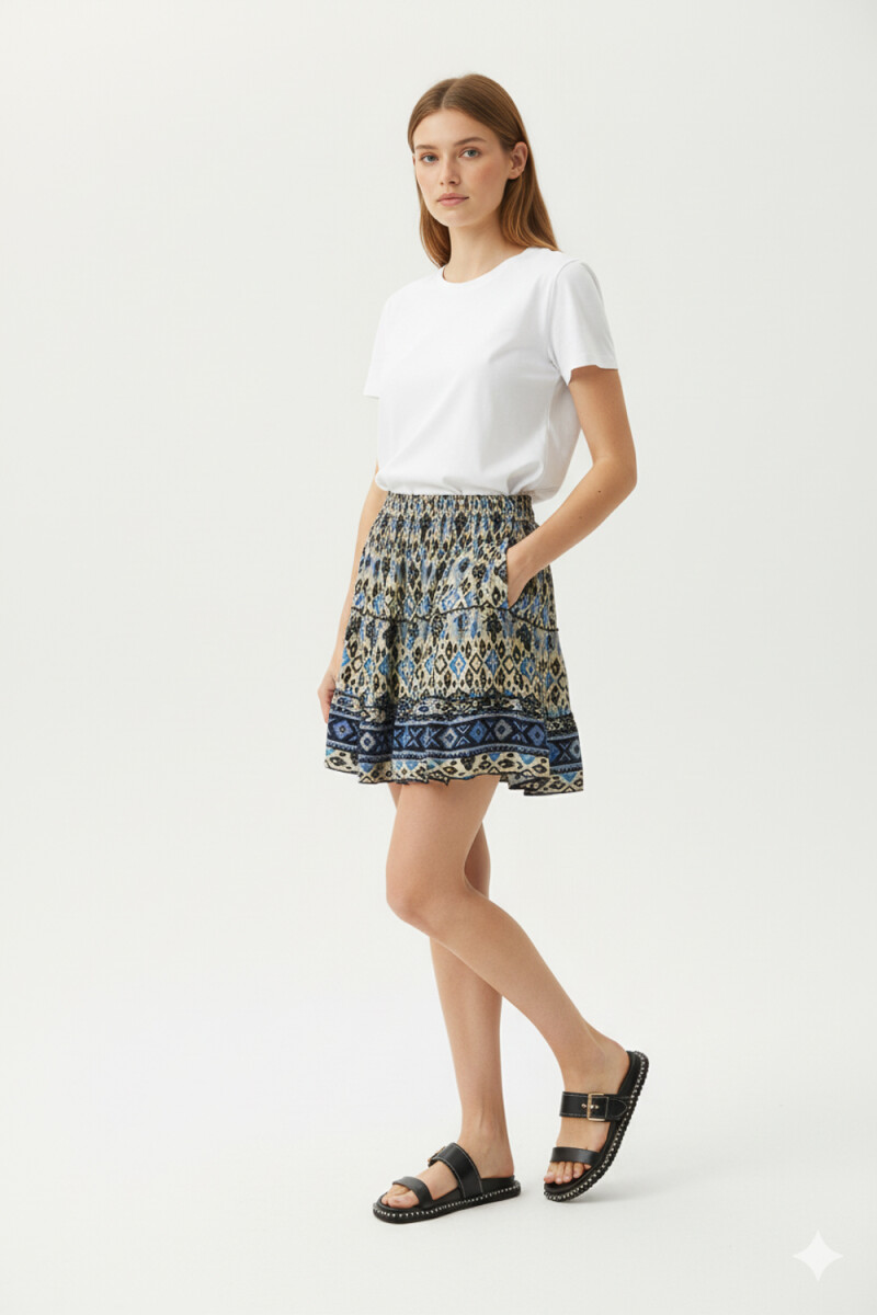 Falda Quill - Estampado 1 