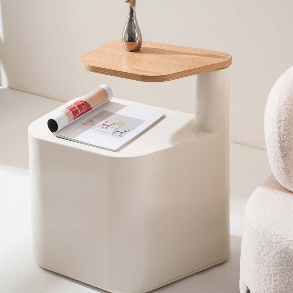 MESA RATONA MDF-Y-MADERA BLANCO MALI