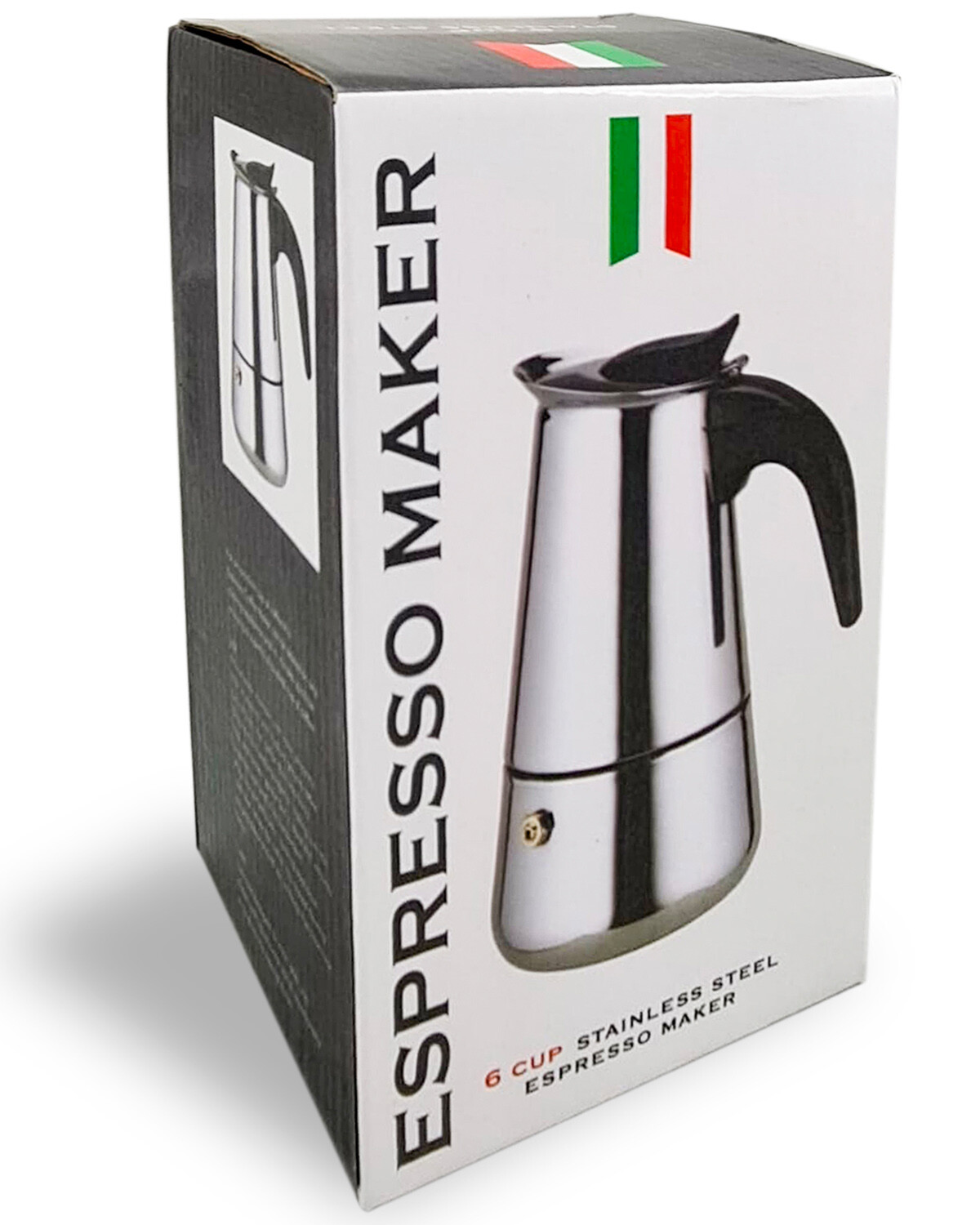 GENERICO Cafetera Italiana Acero Inoxidable 6 Tazas Cocina Tetera