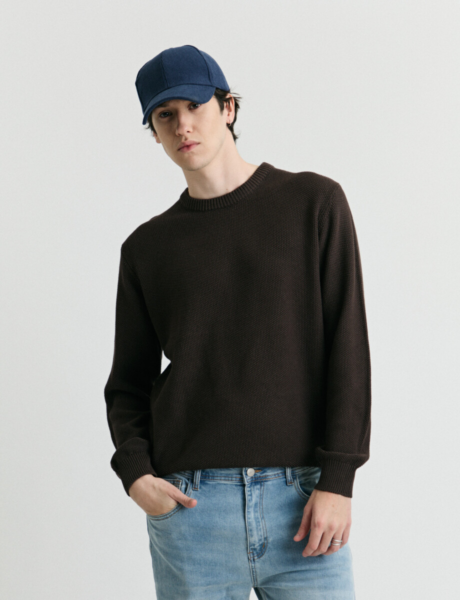 SWEATER HARRY - Chocolate 